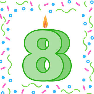 8-årsdag-bursdag-fødselsdag-gebursdag-jubileum-partyland